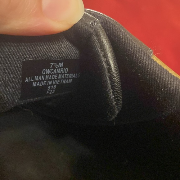 Guess Black and Gold Platform Sneakers - Picture 13 of 13